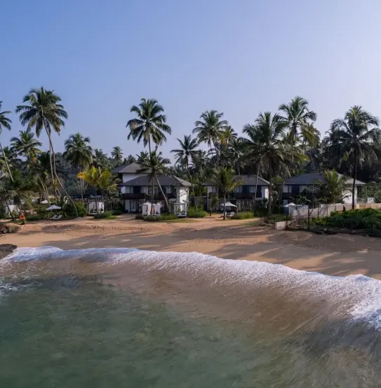 Ahu bay beachfront view