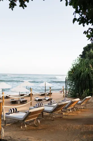 Cove beach at Cape Weligama