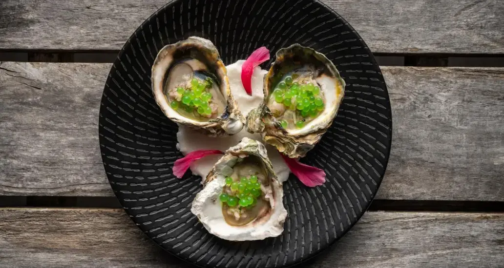 Oysters at Cape Weligama