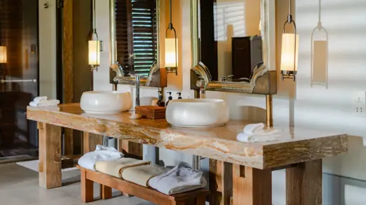 Tranquil Bathroom Setting