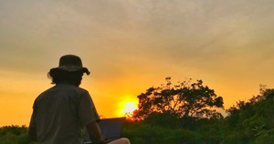 sunset image