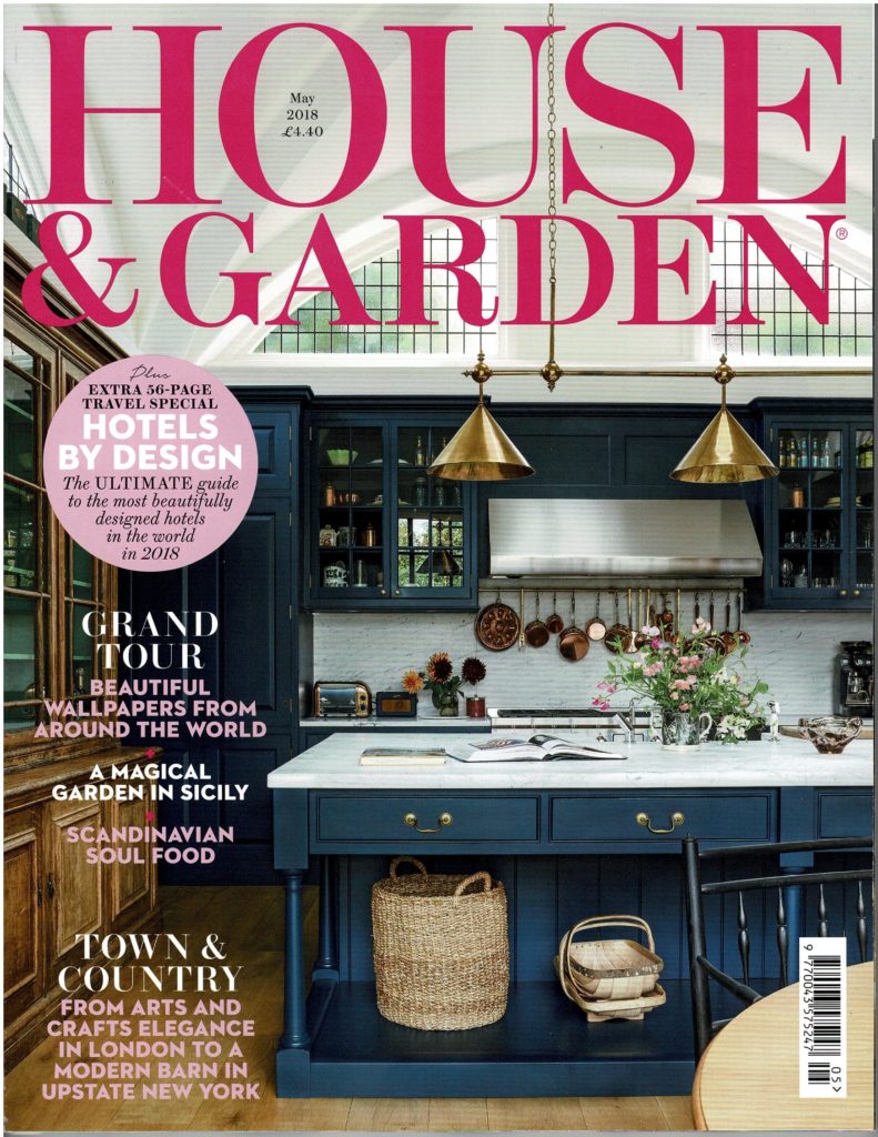 House and Garden April 2018 article 